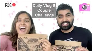 Couple challenge | buying surprise gifts for each other | love delivered in 10 minutes by Zepto🚀❤️