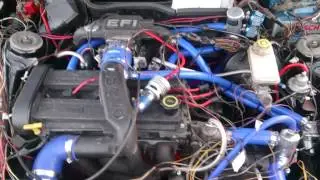 2.0 zetec turbo black series 2 rs turbo 1st start.