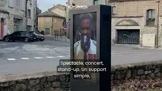 🎬 Installation d'un Totem Vid&eacute;o Multim&eacute;dia Ext&eacute;rieur