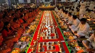 লক্ষ প্রদীপ এ আলোকিত আজ স্বামীবাগ বাবা লোকনাথের মন্দির।|Monisha Tonnys Vlog| |vlog:39|