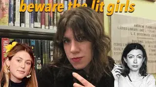 The horror and glamour of the literary it girl