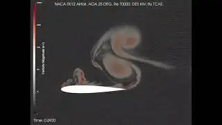 MIND-BLOWING K Omega Vorticity Simulations in 2024! | NACA 0012 Aerodynamic Simulation