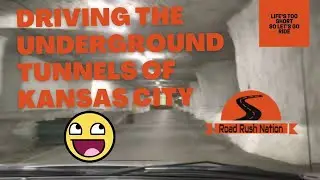 Driving through the underground tunnels and caves of Kansas City #Shorts