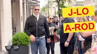 Jennifer Lopez and Alex Rodriguez lunch and shop in NYC