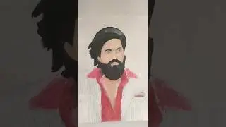 KGF 2|| Rocking Star Yash face sketch. #drawing #shorts