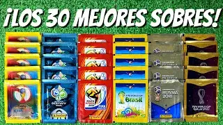 ¡TODOS LOS MUNDIALES! *30 SOBRES de los últimos 6 mundiales