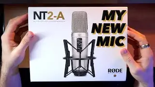 MY NEW MIC! (RODE NT2-A Unboxing)