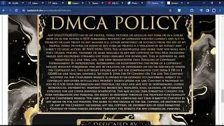 Chaturbate Black/Gold Marble Themed Bio