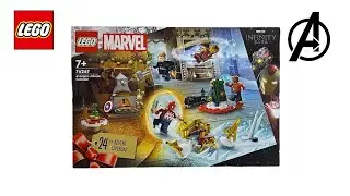 LEGO&reg; Marvel 76267 &ndash; Адвент-календарь Мстителей 2023 &ndash; Обзор скоростной сборки