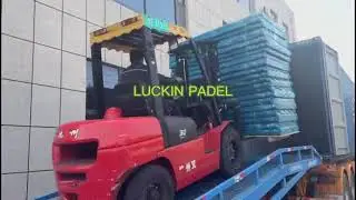 Loading & Shipping Day: LUCKIN PADEL Courts On the Way 🚛