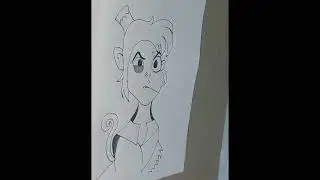 Step By Step Tutorial  - How To Draw Abu The Monkey From Aladdin