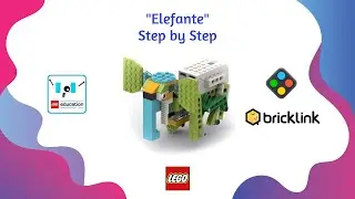 LEGO WEDO 2.0 ⚙️ ELEFANTE | Elephant WeDo 2.0 | TUTORIAL ✔️ (45300)