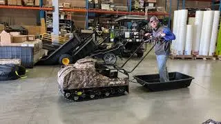 Snowdog Demo - On-Ice (and snow) MACHINE
