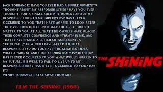 20 Memorable Quotes from  Film The Shining1980#InspirationalQuotes #MotivationalQuotes#SuccessQuotes
