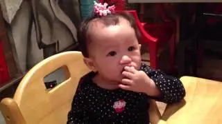 Bonbon eating snack - 11m9d