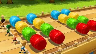 Wii Party - Board Game Island #266 - Tails Vs Homer Simpson Vs Bowser Vs Takumi (Master Difficulty)