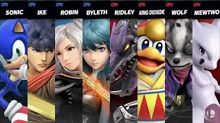 Super Smash Bros. Ultimate - Team Sonic vs. Villains