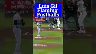 Luis Gil Flaming Fastballs #mlb #baseball #yankees #luisgil #fastball #rookie