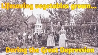 Lifesaving Vegetables from the GREAT DEPRESSION #greatdepression #victorygarden #vegetables