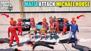 GTA 5 : MAFIA'S HIGH SECURITY ATTACKED ON MICHAEL'S HOUSE || BB GAMING