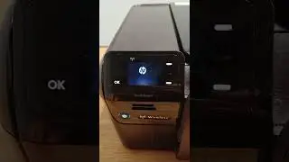 HP Photosmart C4780 Printer First Initial Boot-up #printer #bootup #shorts