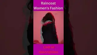 Raincoat Women's Fashion!! raincoats #short #rain #technology