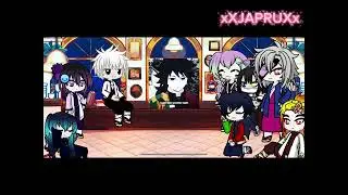 Hashira react to GIYU!!! PT 1 #gacha #demonslayer #giyuutomioka #giyu 