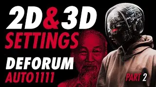 Deforum for AUTOMATIC1111 - Stable Diffusion Tutorial - AI Animation Part 2