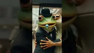 patila Frog piko Charlie Chaplin #shorts #animation