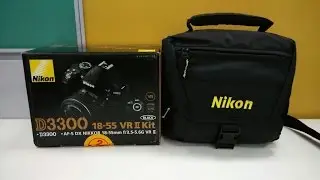 Nikon D3300 Unboxing