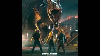 Dinosaurs. fights🦖 survive Everyone😲 #jurassicworlddominion #marvel #shorts