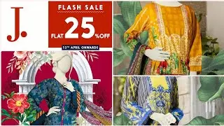 J. Flash Sale Flat 25% Off on Summer collection vol 2 || j. SaLe 2020 lockdown online shopping