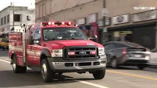 LAFD FAST RESPONSE 11 RESPONDING FROM HEADQUARTERS