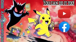 BBQ game night witrh high rollers and BBQ drop.  #giveaways #pokemon