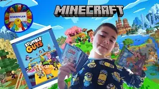Minecraft sobre sorpresa y cromos stumble guys!!!!! Novedades en Diverdylan 👏👏