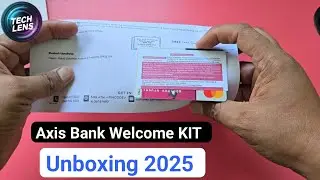 Axis Bank Welcome Kit Unboxing 2025 🔥
