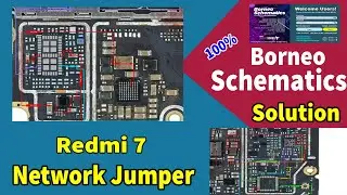Redmi 7 network solution, Network jumper redmi 7 Borneo schematics