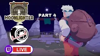Rerun: Moonlighter Part 4 Beginner Full Gameplay Nintendo Switch 2022 (Hard Recommended)