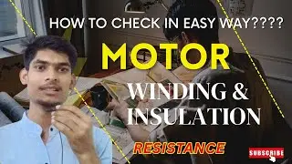 Motor Winding & Insulation Resistance Test | Easy Method Explained!!🎯🧿🔥