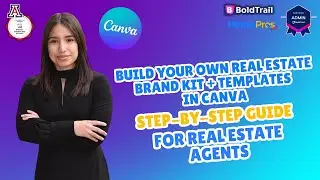 Create Your Own Real Estate Brand Kit + Templates  on CANVA | Step-by-Step Guide to Stand Out!