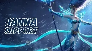Janna Support vs Thresh - Diamond - Season 5 - Patch 5.14