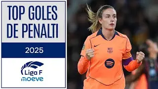 LOS MEJORES GOLES DE PENALTI DE 2025 🎯 | Liga F Moeve