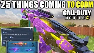 25 New Things Coming To Codm In Season 3 2023!