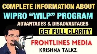 Wipro WILP Program || Advantages and Disadvantages || Clear Explanation