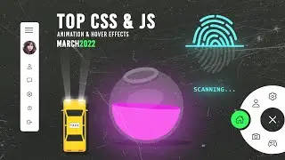 Cool CSS and Javascript Animation and Hover Effects | March 2022 @OnlineTutorialsYT
