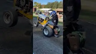 Cub cadet pulling