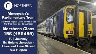 Merseyside's Parliamentary Train | Northern Class 156 Full Journey: St Helens - Liverpool