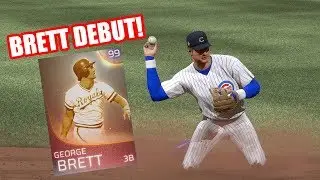 99 Immortal George Brett Debut! God Squad Gameplay! - MLB The Show 18 Diamond Dynasty Gameplay