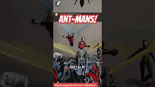 Marvel Legends Ant-man Collection! #antman #marvellegends #actionfigures