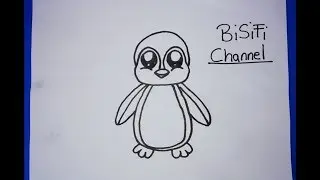 Drawing a penguin / KIDS DRAWING 2019